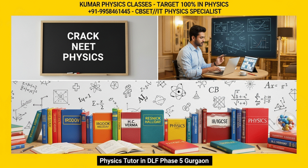 Physics Tutor in DLF Phase 5 BGurgaon – Online NEET & CBSE Physics Coaching by Kumar Sir