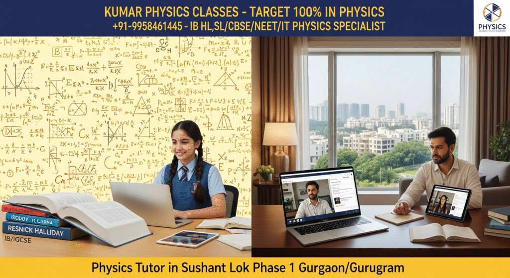 kumar physics classes sushant lok phase 1 gurgaon promo image
