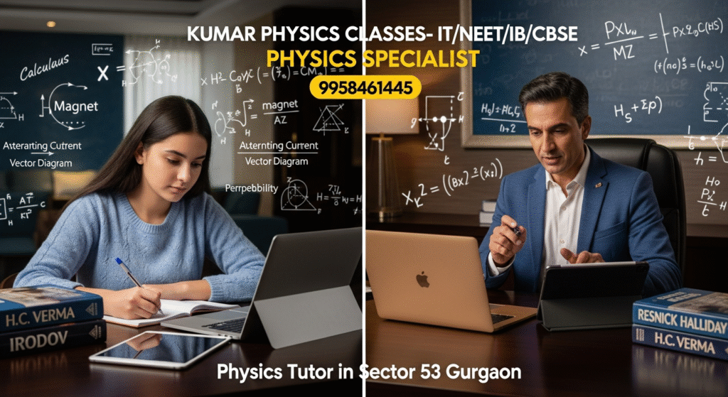 Physics Tutor in Sector 53 Gurgaon - Kumar Physics Classes 