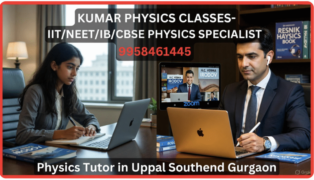 Physics Tutor in Uppal Southend Gurgaon – Kumar Physics Classes 9958461445
