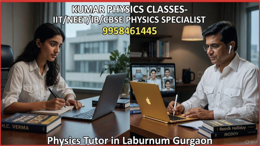 Physics Tutor in Laburnum Gurgaon – Kumar Physics Classes | 9958461445