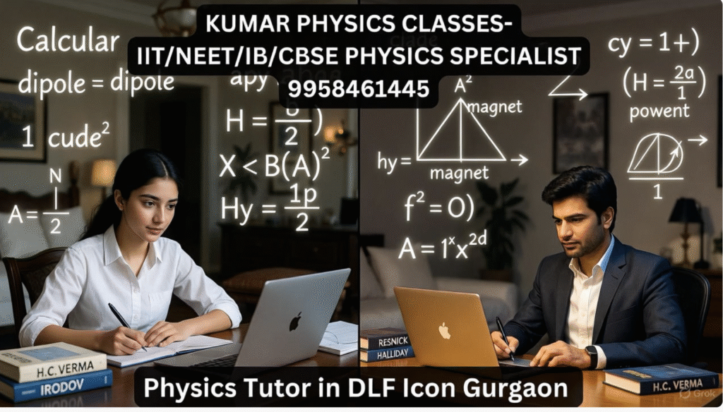 Kumar Sir teaching Physics online — Physics Tutor in DLF Icon Gurgaon