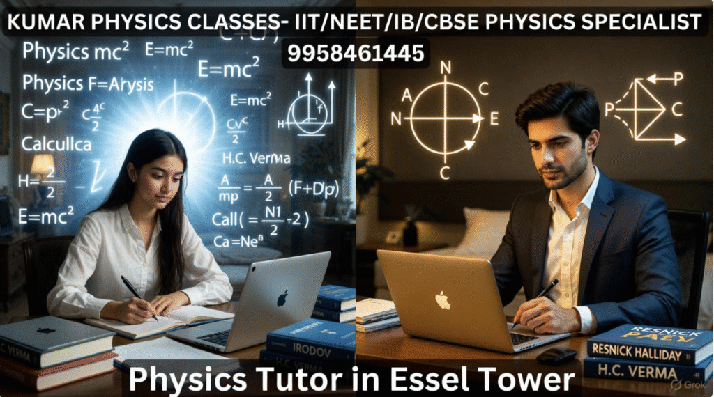 Physics Tutor in Essel Tower Gurgaon – Kumar Sir teaching IB, IGCSE, CBSE, NEET & JEE Physics