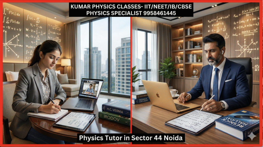 Physics Tutor in Sector 44 Noida – Kumar Sir teaching Physics to students
