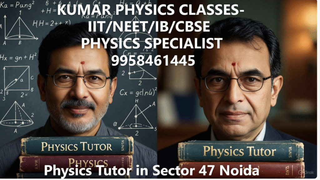 Physics Tutor in Sector 47 Noida – Kumar Physics Classes 
