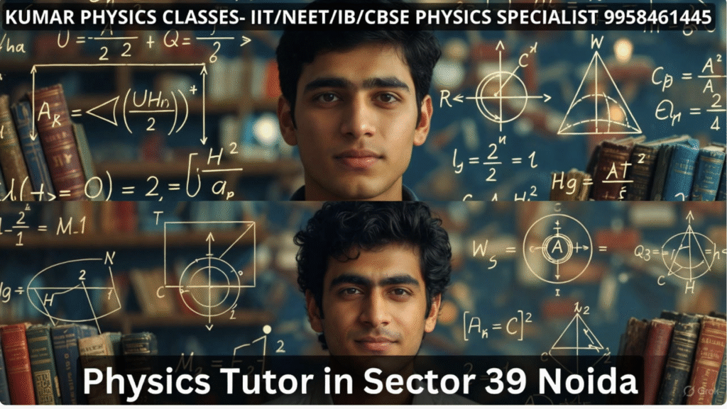Physics Tutor in Sector 39 Noida – Kumar Physics Classes
