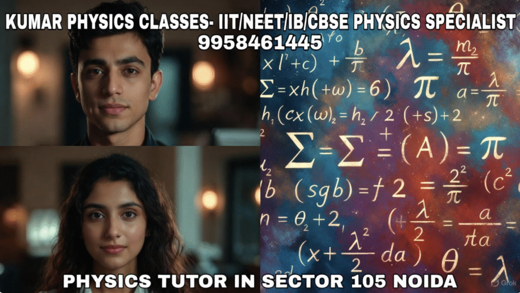 Physics Tutor in Sector 105 Noida – Kumar Physics Classes
