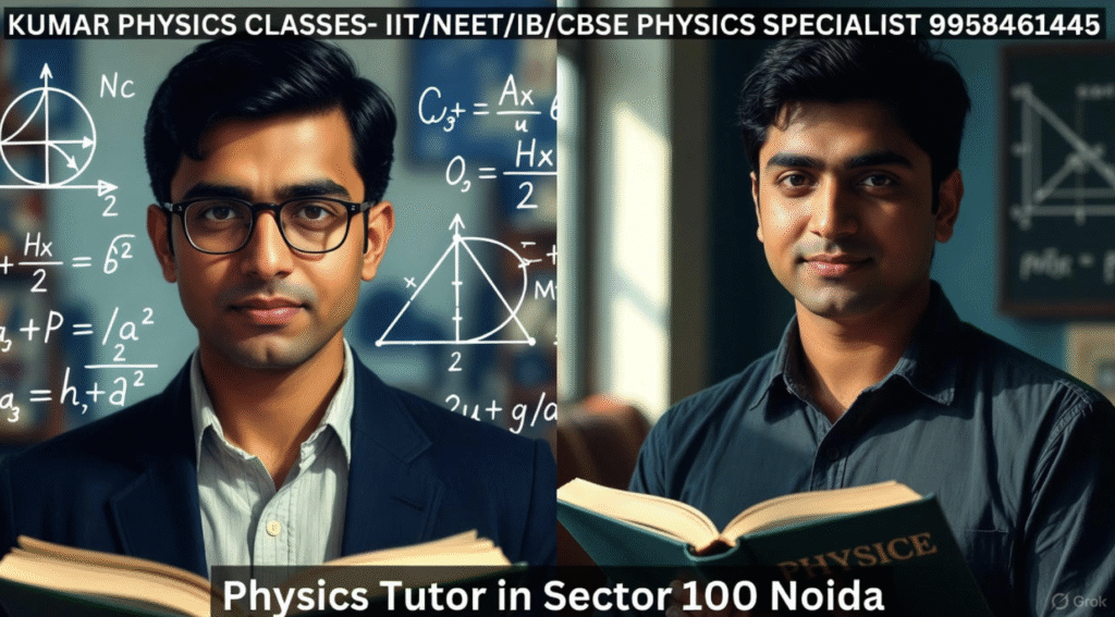 Physics Tutor in Sector 100 Noida | Kumar Physics Classes | 9958461445 