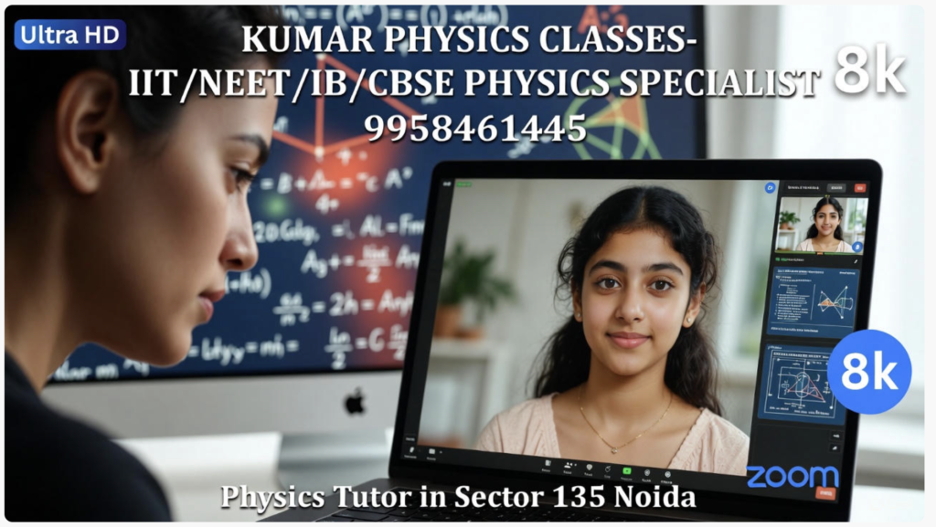 Physics Tutor in Sector 135 Noida – Kumar Sir teaching CBSE/NEET/IIT Physics online