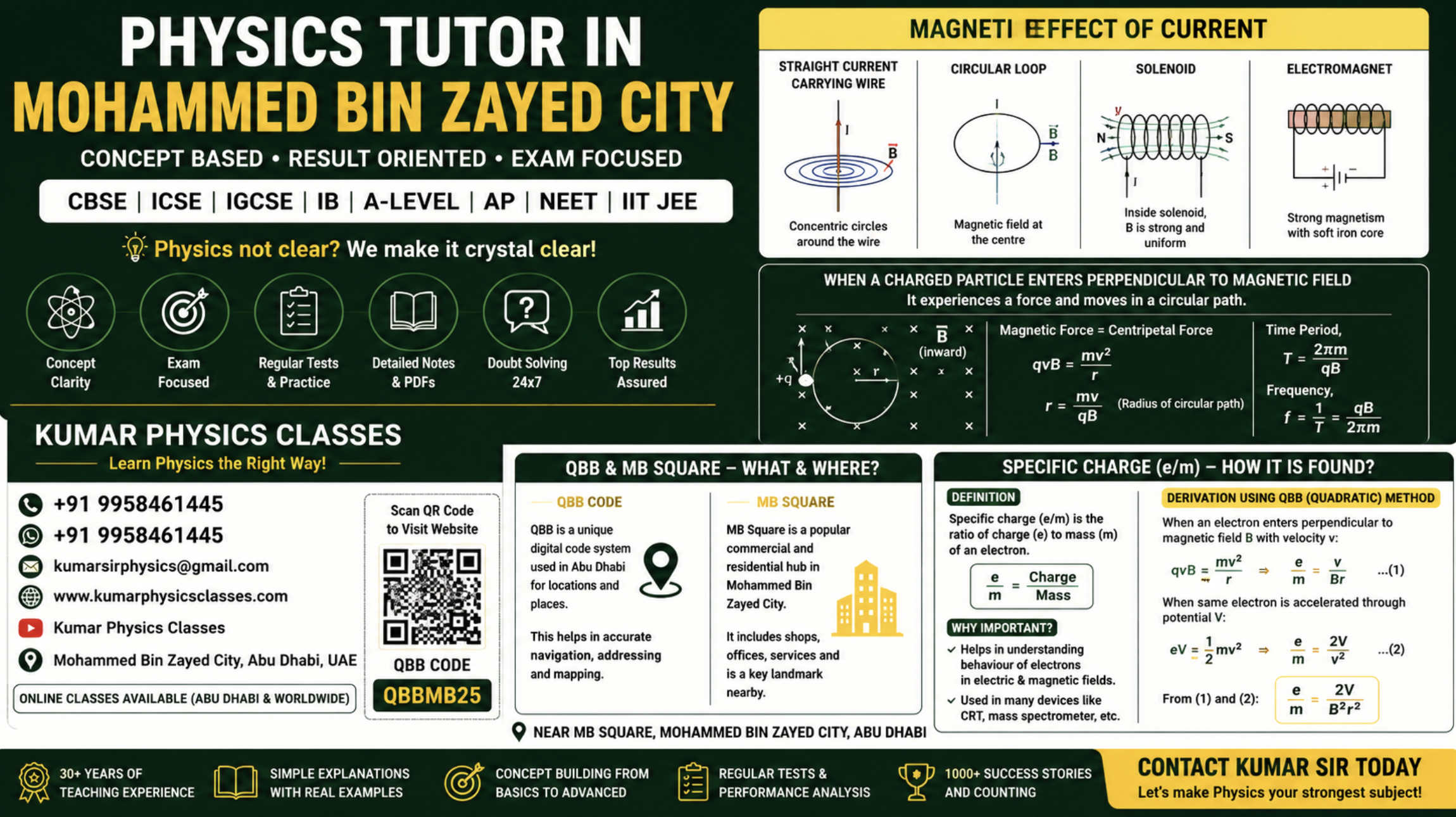 physics tutor in mohammed bin zayed city