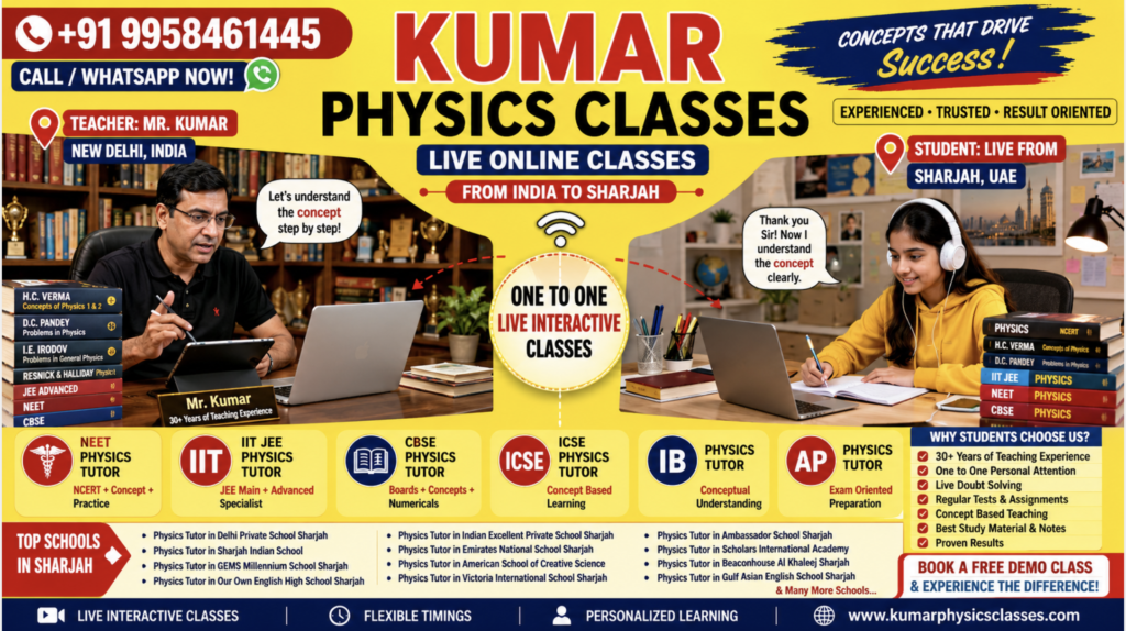 physics tutor in sharjah