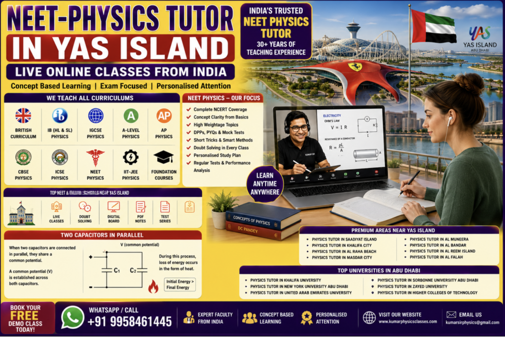 neet physics tutor in yas island
