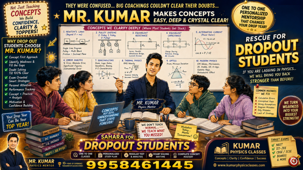 physics tutor for drop out students